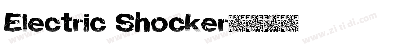 Electric Shocker字体转换